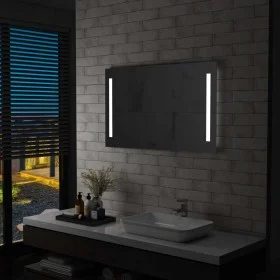Badezimmerwandspiegel mit LED 100x60 cm von vidaXL, Spiegel - Ref: Foro24-144707, Preis: 79,50 €, Rabatt: %