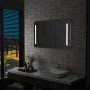 Badezimmerwandspiegel mit LED 100x60 cm von vidaXL, Spiegel - Ref: Foro24-144707, Preis: 79,48 €, Rabatt: %