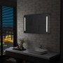 Bathroom wall mirror with LED 100x60 cm by vidaXL, Mirrors - Ref: Foro24-144707, Price: 114,35 €, Discount: %