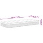 Medium firm plus pocket spring mattress 90x200 cm by , Mattresses - Ref: Foro24-372886, Price: 207,53 €, Discount: %
