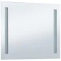 Badezimmerwandspiegel mit LED 100x60 cm von vidaXL, Spiegel - Ref: Foro24-144707, Preis: 79,48 €, Rabatt: %