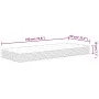 Colchón de muelles Bonnell firmeza media 90x190 cm de , Colchones - Ref: Foro24-372969, Precio: 144,22 €, Descuento: %