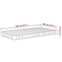 Soft medium hardness foam mattress 100x200 cm by , Mattresses - Ref: Foro24-373021, Price: 155,86 €, Discount: %