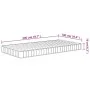 Soft medium hardness foam mattress 100x200 cm by , Mattresses - Ref: Foro24-373021, Price: 142,33 €, Discount: %