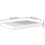 Soft medium hardness foam mattress 140x190 cm by , Mattresses - Ref: Foro24-373049, Price: 197,33 €, Discount: %