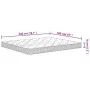Soft medium hardness foam mattress 160x200 cm by , Mattresses - Ref: Foro24-373037, Price: 197,77 €, Discount: %