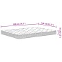 Soft medium hardness foam mattress 140x190 cm by , Mattresses - Ref: Foro24-373035, Price: 193,76 €, Discount: %
