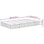 Bonnell medium firm spring mattress 120x200 cm by , Mattresses - Ref: Foro24-3206377, Price: 180,35 €, Discount: %