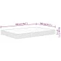 Colchón de muelles Bonnell firmeza media 140x200 cm de , Colchones - Ref: Foro24-3206404, Precio: 171,02 €, Descuento: %