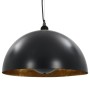 Ceiling lamps 2 pcs black and gold hemispherical 40 cm E27 by vidaXL, Lamps - Ref: Foro24-50876, Price: 92,59 €, Discount: %