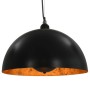 Deckenlampen 2 Stück schwarz und gold halbkugelförmig 40 cm E27 von vidaXL, Lampen - Ref: Foro24-50876, Preis: 92,59 €, Rabat...