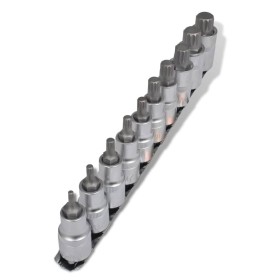 12 Point Drill Bit 10 Piece Wrench Set - Strip Screwdriver by , Nut wrenches - Ref: Foro24-140814, Price: 25,53 €, Discount: %