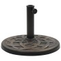 Runder Schirm aus Bronze aus Polyresin 19 kg von , Schirmständer - Ref: Foro24-45202, Preis: 90,74 €, Rabatt: %