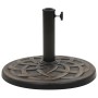 Runder Schirm aus Bronze aus Polyresin 19 kg von , Schirmständer - Ref: Foro24-45202, Preis: 90,74 €, Rabatt: %