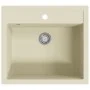 Granite kitchen sink with a beige bowl by vidaXL, Sinks - Ref: Foro24-144862, Price: 174,49 €, Discount: %