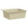 Granite kitchen sink with a beige bowl by vidaXL, Sinks - Ref: Foro24-144862, Price: 174,49 €, Discount: %