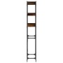 Waschmaschinenregal aus Holzwerkstoff, Raucheiche, 67 x 25 x 163 cm von , Zubehör für Waschmaschinen und Trockner - Ref: Foro...