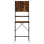 Waschmaschinenschrank aus geräucherter Eiche, 68 x 48,5 x 194 cm von , Zubehör für Waschmaschinen und Trockner - Ref: Foro24-...