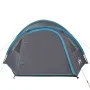 Blue Waterproof 4 Person Igloo Tent by , tents - Ref: Foro24-94350, Price: 91,11 €, Discount: %