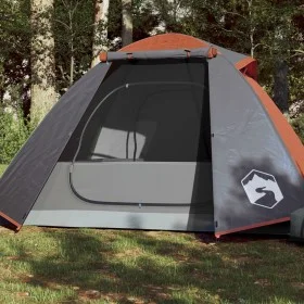 2 Person Igloo Tent Waterproof Gray Orange by , tents - Ref: Foro24-94325, Price: 58,35 €, Discount: %