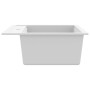 Granite kitchen sink with a white bowl by vidaXL, Sinks - Ref: Foro24-144863, Price: 215,71 €, Discount: %