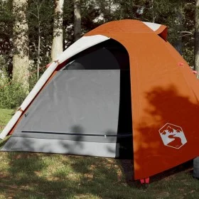 3 Person Igloo Tent Waterproof Gray Orange by , tents - Ref: Foro24-94333, Price: 59,29 €, Discount: %