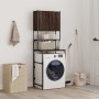 Armario de lavadora marrón roble 68x48,5x194 cm
