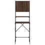 Eichenbrauner Waschmaschinenschrank 68x48,5x194 cm von , Zubehör für Waschmaschinen und Trockner - Ref: Foro24-838977, Preis:...