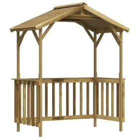 Cobertizo de barbacoa madera pino impregnada 163,5x93x210 cm de , Cobertizos - Ref: Foro24-315390, Precio: 225,57 €, Descuent...