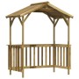 Cobertizo de barbacoa madera pino impregnada 163,5x93x210 cm de , Cobertizos - Ref: Foro24-315390, Precio: 220,33 €, Descuent...