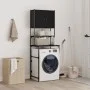 Black washing machine cabinet 68x48.5x194 cm by , Accessories for washing machines and dryers - Ref: Foro24-838973, Price: 97...