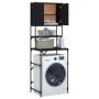 Armario de lavadora negro 68x48,5x194 cm de , Accesorios para lavadoras y secadoras - Ref: Foro24-838973, Precio: 92,41 €, De...