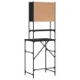 Armario de lavadora negro 68x48,5x194 cm de , Accesorios para lavadoras y secadoras - Ref: Foro24-838973, Precio: 97,91 €, De...