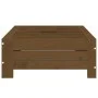 Honey brown pine solid wood umbrella base cover by , Umbrella bases - Ref: Foro24-825334, Price: 51,21 €, Discount: %