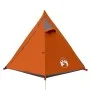 2 Person Igloo Tent Waterproof Gray Orange by , tents - Ref: Foro24-94321, Price: 47,99 €, Discount: %