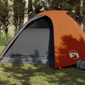 4 Person Igloo Tent Waterproof Gray Orange by , tents - Ref: Foro24-94337, Price: 69,72 €, Discount: %