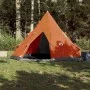 Tienda de campaña tipi para 4 personas impermeable gris naranja de , Tiendas de campaña - Ref: Foro24-94382, Precio: 139,13 €...