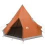 Tienda de campaña tipi para 4 personas impermeable gris naranja de , Tiendas de campaña - Ref: Foro24-94382, Precio: 139,13 €...