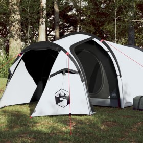 Tunnel tent 2 people opaque waterproof fabric white by , tents - Ref: Foro24-94389, Price: 116,31 €, Discount: %
