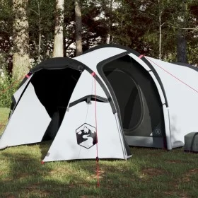 Tunnel tent 2 people opaque waterproof fabric white by , tents - Ref: Foro24-94389, Price: 131,32 €, Discount: %