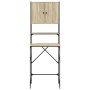 Waschmaschinenschrank aus Sonoma-Eiche, 68 x 48,5 x 194 cm von , Zubehör für Waschmaschinen und Trockner - Ref: Foro24-838974...