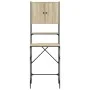 Waschmaschinenschrank aus Sonoma-Eiche, 68 x 48,5 x 194 cm von , Zubehör für Waschmaschinen und Trockner - Ref: Foro24-838974...
