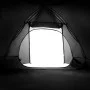 Igloo tent for 2 people, opaque white waterproof fabric by , tents - Ref: Foro24-94326, Price: 77,61 €, Discount: %