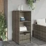 PE Rattan Gartenschrank grau 50x55x115 cm von , Aufbewahrungsboxen für den Außenbereich - Ref: Foro24-365549, Preis: 113,63 €...