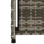 PE Rattan Gartenschrank grau 50x55x115 cm von , Aufbewahrungsboxen für den Außenbereich - Ref: Foro24-365549, Preis: 113,63 €...