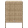 Gartenschrank PE Rattan beige 55x59x80 cm von , Aufbewahrungsboxen für den Außenbereich - Ref: Foro24-365554, Preis: 139,22 €...