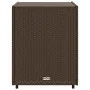 PE brown rattan garden storage cabinet 55x59x69 cm by , Outdoor storage boxes - Ref: Foro24-365556, Price: 143,42 €, Discount: %
