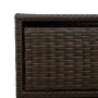 PE Rattan Gartenschrank braun 55x59x69 cm von , Aufbewahrungsboxen für den Außenbereich - Ref: Foro24-365556, Preis: 140,82 €...