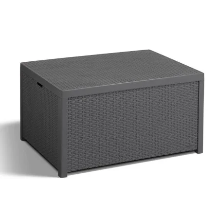 Keter Mesa con almacenaje Arica grafito de , Cajas de almacenaje para exteriores - Ref: Foro24-408954, Precio: 83,91 €, Descu...