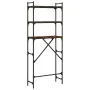 Estantería lavadora madera ingeniería roble humo 67x25x163 cm by , Accessories for washing machines and dryers - Ref: Foro24-...